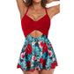 ⏳Last Day Special Sale 80% OFF🩱Women's Cutout One Piece Skirt Swimsuit