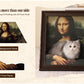 🔥Hot Sale🔥Brand New 4D Stereo Cat Scratching Bed – Unique Mona Lisa Design for Cats