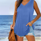 🔥BUY 3 PAY 2 (CODE: LUCKY)🔥All-match V-Neck Solid Color Vest