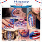 🦅4th of July Glitter Stick✨🔔Red, White & Blue Body & Hair Sparkle