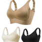 💗LAST DAY SALE :ONLY £7.99🔥Women's Ribbed Push Up Adjustable Wireless Bra🌸