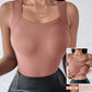 🏆Last Day Special Price ￡8.99!!⚡60K+ SOLD!💐Women's U Neck Thermal Tank Tops with Built-In Bra