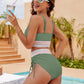⏰Last Day Promotion 60% OFF -⏳2026 High Waisted Tummy Control Color Block Bikini Sets