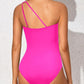 💖LAST DAY SPECIAL PRICE: ￡13.99!!💖One Shoulder One Piece Swimsuit for Women👙