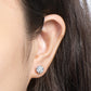 📢📢70%  OFF !! ⏰Stunning Classic Six-Prong Diamond Stud Earrings,Brilliant Sparkle. Perfect For Daily Wear, Gifts & Special Occasions! 🎁💖👂