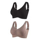 💗LAST DAY SALE :ONLY £7.99🔥Women's Ribbed Push Up Adjustable Wireless Bra🌸