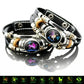 🔥Hot Sale-Only￡7.99！🔥Glow-in-the-Dark 12 Leather Zodiac Bracelet for Men and Women(6.9/8.1in)