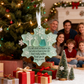 🌊Snowflake-Shaped Sea Glass Friendship Decor❄✨ Shaped by Nature & Crafted by Hand!