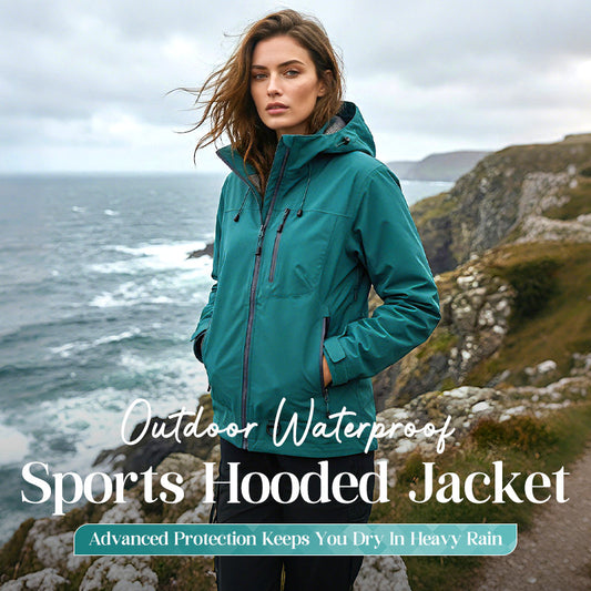 ⏰🔥LIMITED TIME 50% OFF!🧥Outdoor Waterproof Sports Hooded Jacket