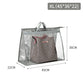 👜✨ Transparent Dustproof Bag For Bags – Sealed Hanging Storage Organizer, Closet & Wardrobe Saver, Space-Saving Protector For Purses & Shoes! 🧥👟🚀