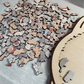 🔥2026 Hot Sale 50% OFF✨⚡ 50K+ SOLD! 🎁🧩135-Piece Morandi-Colored Cat Shaped Wooden Jigsaw Puzzle