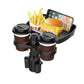 🚗 50% OFF NOW! 🧃 Car Cup Holder Expander with Tray – Fits large cups, sturdy & space-saving – Keeps drinks & snacks within easy reach ✨