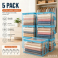🎁Hot Sale 65% OFF！！！🔥Large Heavy-Duty Thick Plastic Clear Storage Bag for Clothes, Moving & Storage