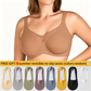 ⏳Last Day Special Price💐Women's Elegant Sheer Full Coverage Plus Size Bra