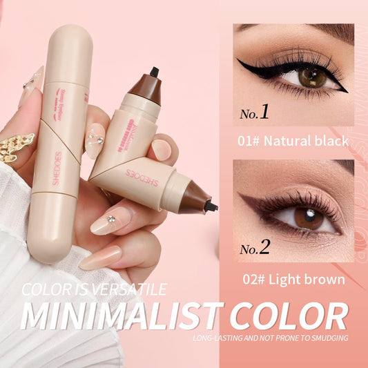 🏆Only ￡8.99!! Last Day Promotion!💞🎁Rotating waterproof winged eyeliner stamp pen