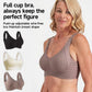💗LAST DAY SALE :ONLY £7.99🔥Women's Ribbed Push Up Adjustable Wireless Bra🌸