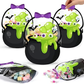 🔥Last Day 50% OFF - Fuutreo 50 Pcs/100PCS Halloween Favor Bags Transparent Pumpkin Sealed Pouches🍬