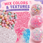 🔥HOT SALE 50% OFF🎁 ✨ DIY Stress Ball Making Kit, Includes 6 Filling Packs, 10 Transparent Blank Soft Skins, Expansion Tool, Ideal for Adult Stress Relief, Squishy Maker