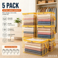 🎁Hot Sale 65% OFF！！！🔥Large Heavy-Duty Thick Plastic Clear Storage Bag for Clothes, Moving & Storage