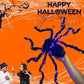 ⏳Limited time 50% discount 🎃Halloween Black Spider Decoration with Light🕷️