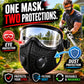 📢📢50% OFF !! ⏰Reusable Carbon Filter Dust Mask – Built for Active Lifestyles