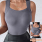 🏆Last Day Special Price ￡8.99!!⚡60K+ SOLD!💐Women's U Neck Thermal Tank Tops with Built-In Bra