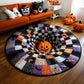 🔥2026 Hot Sale 50% OFF🎃⚡ 50K+ SOLD! 🎁3D Skeleton Vortex Quilted Round Halloween Rug