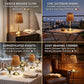 🌟🕯️ Cordless Boho Rattan Table Lamp – LED Bedside Lamp with Rechargeable Battery, Natural Rattan Shade, Creates Cozy Atmosphere Anywhere. A Must-Have for Boho Home Decor! 🎋💡