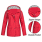 🔥Limited Hot Sale 50% OFF🎁🧥3-in-1 Plaid Waterproof Jacket for Women– Rain, Wind & Cold, All Covered