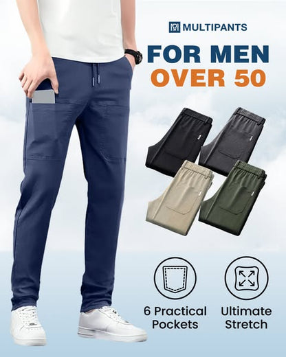 ⭐ Limited Time Deal 70% Off🏆Best-seller🥰MultiPants – High Stretch Multi-pocket Durable Cargo Pants