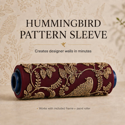 🔥LAST DAY 49% OFF - 🏡Decorative Wall Texture Roller🐦