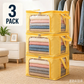 🎁Hot Sale 65% OFF！！！🔥Large Heavy-Duty Thick Plastic Clear Storage Bag for Clothes, Moving & Storage