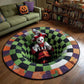 🔥2026 Hot Sale 50% OFF🎃⚡ 50K+ SOLD! 🎁3D Skeleton Vortex Quilted Round Halloween Rug