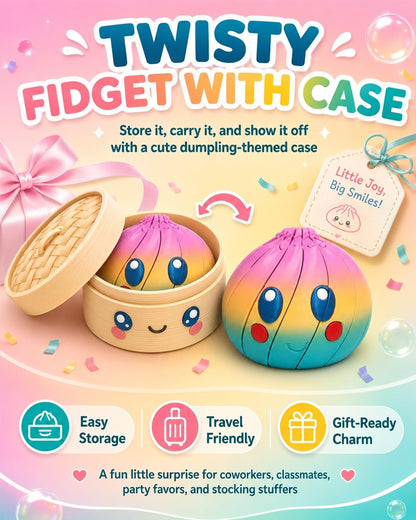 🎁2026 Hot Sale—72% Off 🦜Dumplings Squishy Rms 3D Printed Dumpling Mystery Box Fidget Toy Mini Blind Surprise Stress Ball Sensory Food Squeeze Novelty Desk Gift Adults Party Favor Classroom Prize Stocking