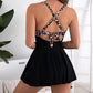 ⏳Last Day Special Sale 80% OFF🩱Women's Cutout One Piece Skirt Swimsuit