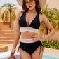 ⏰Last Day Promotion 60% OFF -⏳2026 High Waisted Tummy Control Color Block Bikini Sets