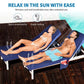 🏖️ Last Day Special Price :￡13.99!!🌞Sun Lounger Towel in Bag with Pockets Storage🌊