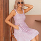 ⏰Hot Sale 80% Off💃Women's Summer Dresses Casual Square Neck Floral Sundress With Pockets