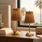 🌟🕯️ Cordless Boho Rattan Table Lamp – LED Bedside Lamp with Rechargeable Battery, Natural Rattan Shade, Creates Cozy Atmosphere Anywhere. A Must-Have for Boho Home Decor! 🎋💡