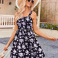 ⏰Hot Sale 80% Off💃Women's Summer Dresses Casual Square Neck Floral Sundress With Pockets