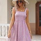⏰Hot Sale 80% Off💃Women's Summer Dresses Casual Square Neck Floral Sundress With Pockets