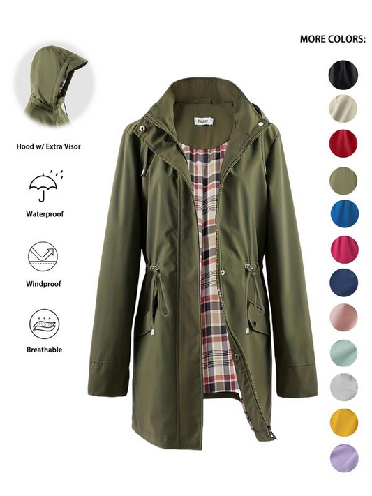 💖HOT SALE 50% OFF🧥Chic. Lightweight. Waterproof Jacket🍃-Unleash Style and Durability in Any Storm!