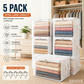 🎁Hot Sale 65% OFF！！！🔥Large Heavy-Duty Thick Plastic Clear Storage Bag for Clothes, Moving & Storage