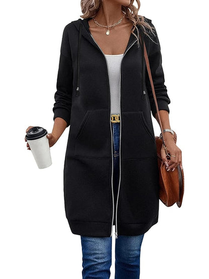 🔥 This Week’s Special – £13.99! 🧥 Women’s Casual Zip-Up Fleece Hoodie