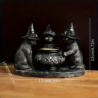 🔥New Arrival 50% OFF! ☀️Ghost Wizard Magic Cat Skull