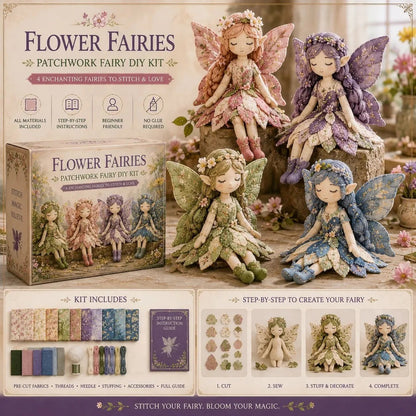⭐New Arrival 🔥LAST DAY 70% OFF🧵Fairy Patchwork DIY Collection