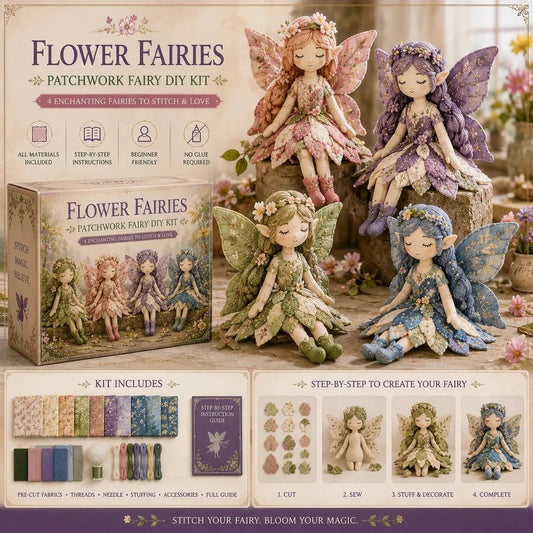 ⭐New Arrival 🔥LAST DAY 70% OFF🧵Fairy Patchwork DIY Collection