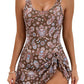 ⏳LAST DAY SALE 60% OFF !!📢🌼👒 Women's Floral Tankini Swimsuit – High-Waist, Retro Floral Print, Ruffled Hem, Soft & Stretchy. A Stylish Choice For Moms & Plus Size Beauties! 👙❤️✨