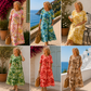 🌸 Estelle Printed Summer Dress – Flowy A-Line, Pockets, 6 Colorful Prints. 48% OFF + Free Shipping!