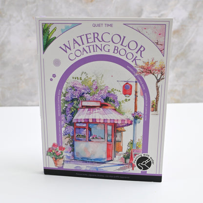 🔥2026 Hot Only￡9.99！✨⚡ 50K+ SOLD! 🎁Magic Watercolor Coating Book | Just Add Water